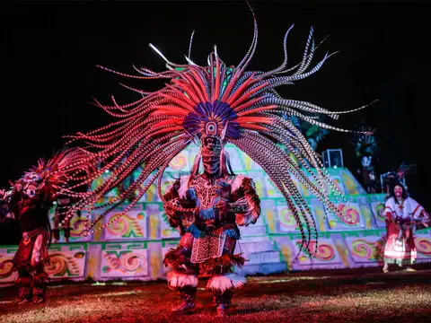 The flamboyant costume