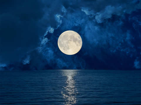 A rare phenomenon: Blue Moon is all set to grace the sky on October 31 -  Once in a blue moon | The Economic Times