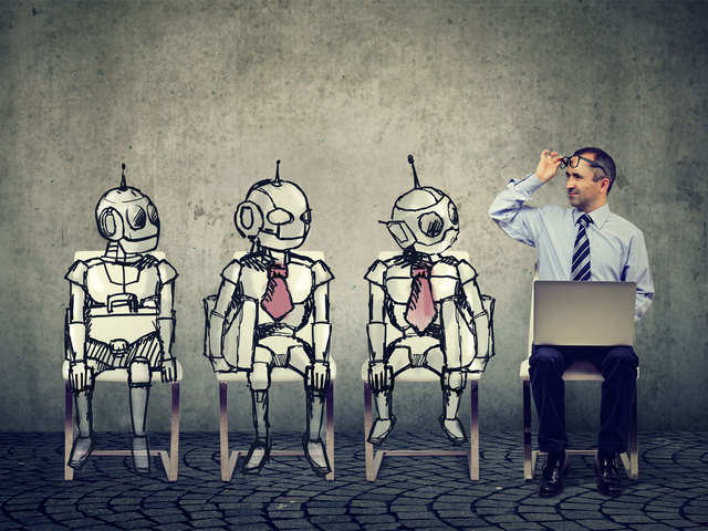barbermaskine spids baseball The Jobs They Are a-Going: Robots are replacing humans and why the future  of jobs is bleak - Replacing humans | The Economic Times