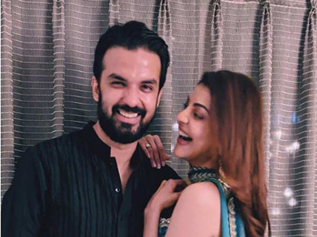 ​Kajal Aggarwal and Gautam Kitchlu took their vows an intimate ceremony.
