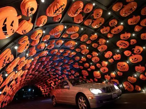 Halloween drive-through