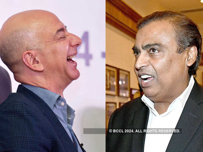 Mukesh Ambani versus Jeff Bezos: A fight or a waiting game?