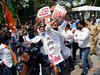BJYM-police fracas in Kolkata ahead of Amit Shah's visit