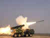Advanced version of DRDO's Pinaka rockets successfully test fired off the coast of Odisha