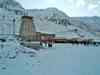 Snowfall season graces Kedarnath in Uttarakhand
