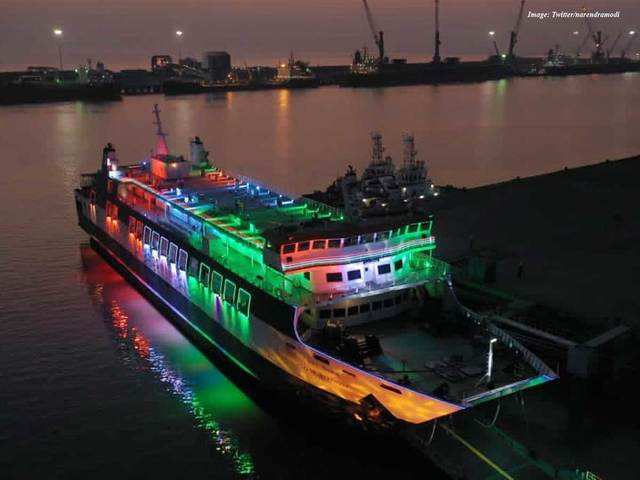 ​Ro-Pax ferry service in Gujarat