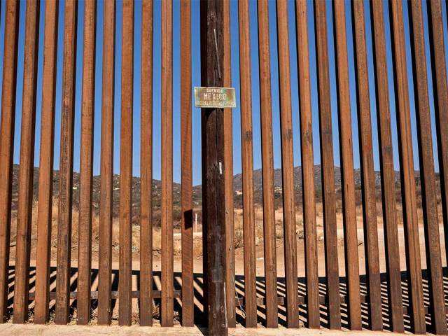 ​The US-Mexico border