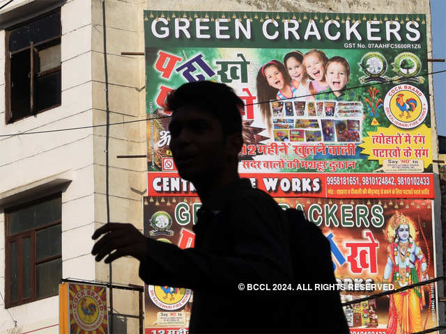 ​Only green crackers