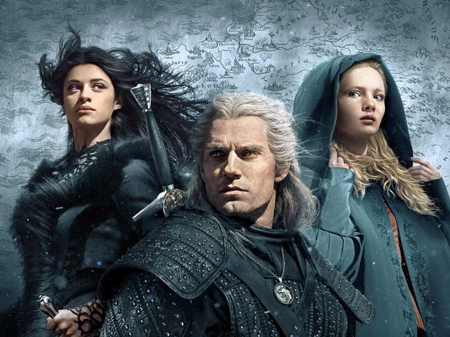 Henry Cavill leads the cast as Geralt of Rivia, alongside Anya Chalotra as Yennefer and Freya Allan as Ciri.