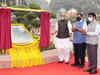 Rajnath Singh inaugurates model of anti-satellite missile system at DRDO HQ in Delhi