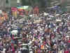 Watch: Huge crowd seen at Delhi's Sadar Bazar market ahead of Diwali amid huge surge in COVID cases