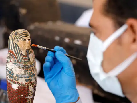 Mummy inside