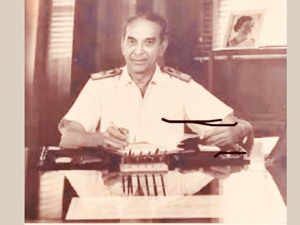 Vice Admiral J T G Pereira (retd)