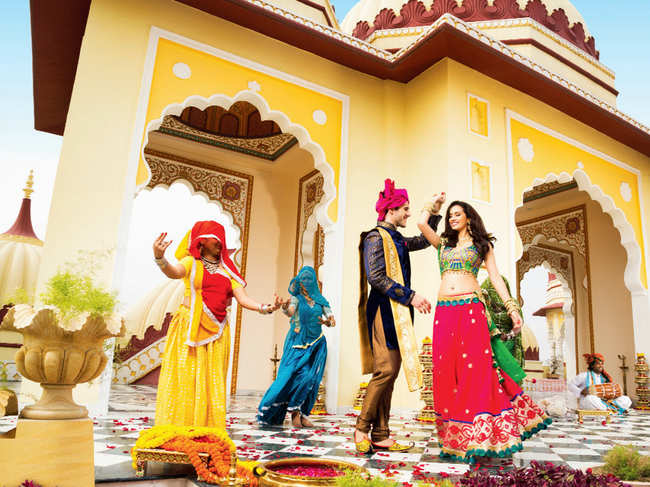 FEEL LIKE ROYALTY: Head to Udaipur’s gorgeous haveli and palace resorts for your special day. Your family and pals can have a royal time!