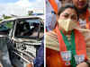 Tamil Nadu: BJP's Khushbu Sundar meets with accident on way to ‘Vel Yatra’, escapes unhurt