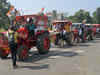 Congress leaders take out tractor yatra against farm laws in Delhi