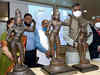 Stolen bronze idols of Lord Rama, Lakshman, Sita recovered in UK handed over to Tamil Nadu
