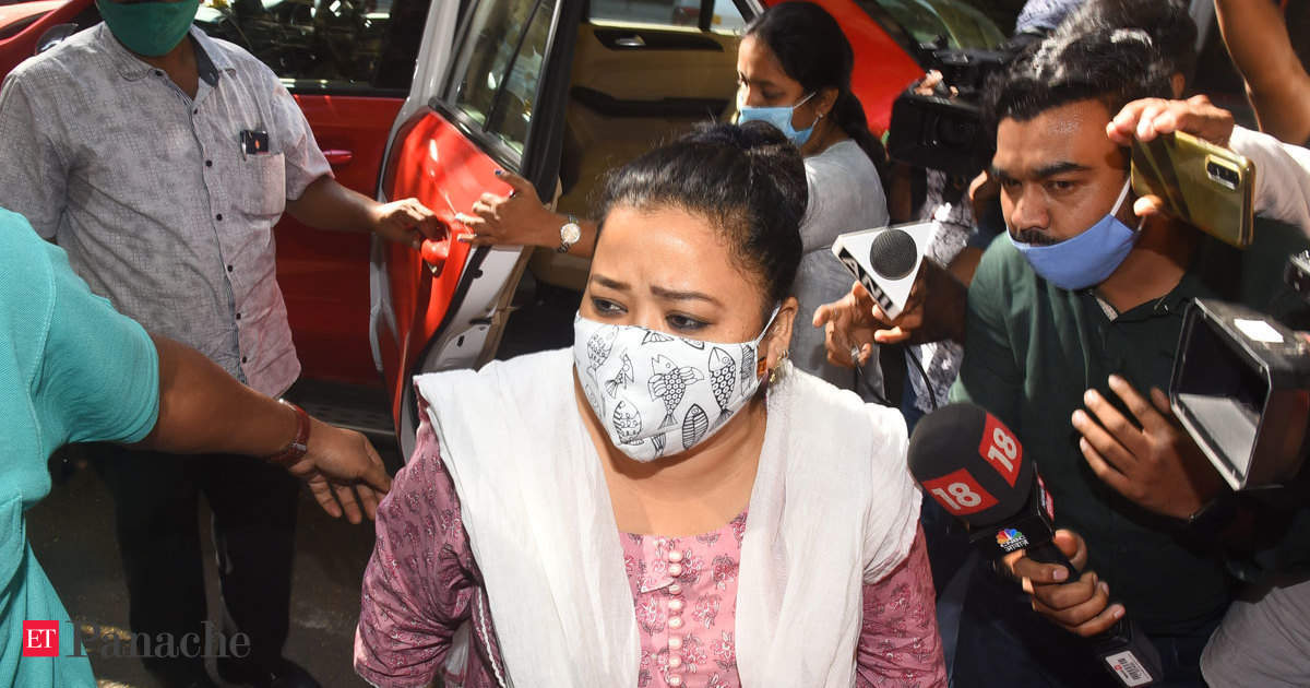 Comedian Bharti Singh Arrested By Ncb In Drug Case The Economic Times