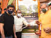 Gautam Gambhir inaugurates giant air purifier in East Delhi's Krishna Nagar market