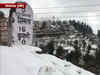Shimla (HP): Kufri turns milky white, attracts snow lovers