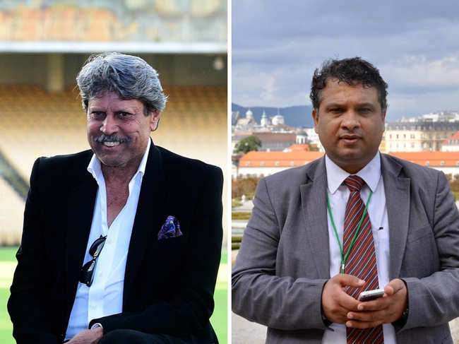 Manoj Soni (R)​ feels Kapil Dev's ​broad vision infuses new energy and zeal.​