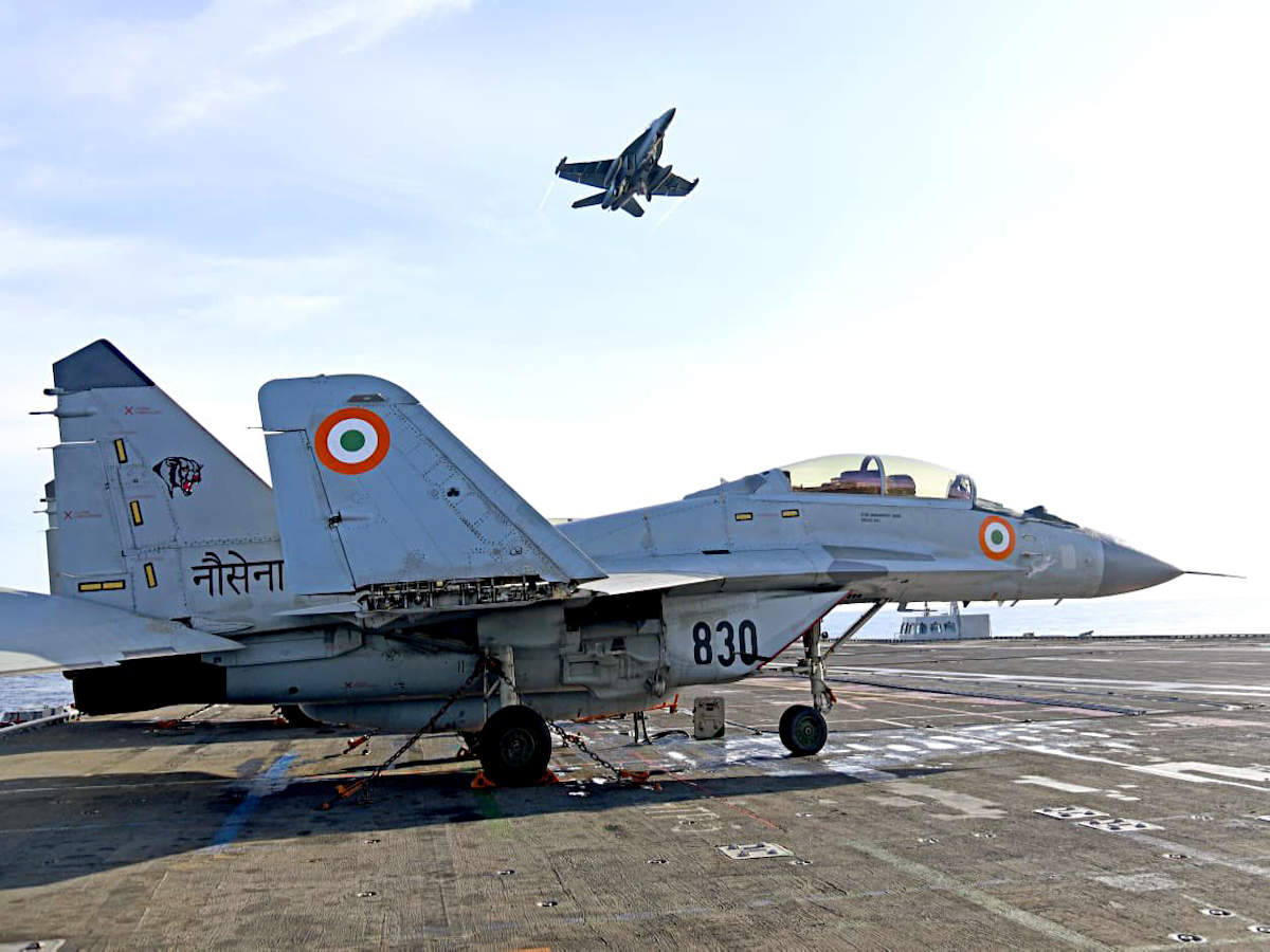 search operations continue over the arabian sea for missing indian navy pilot