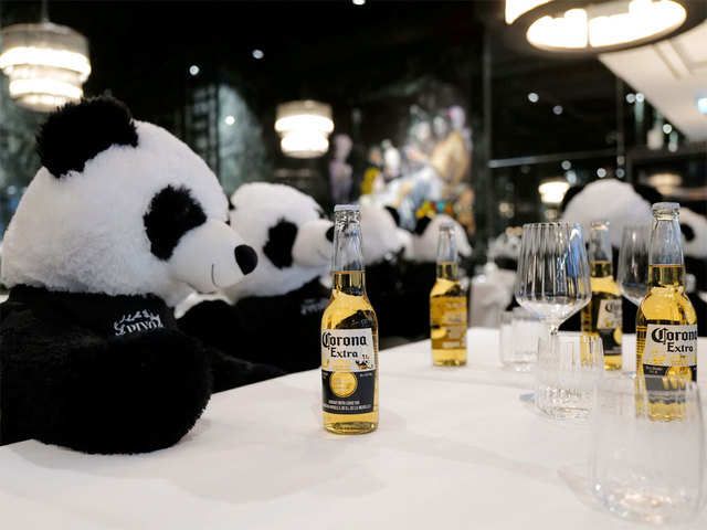 Panda & the Corona beer