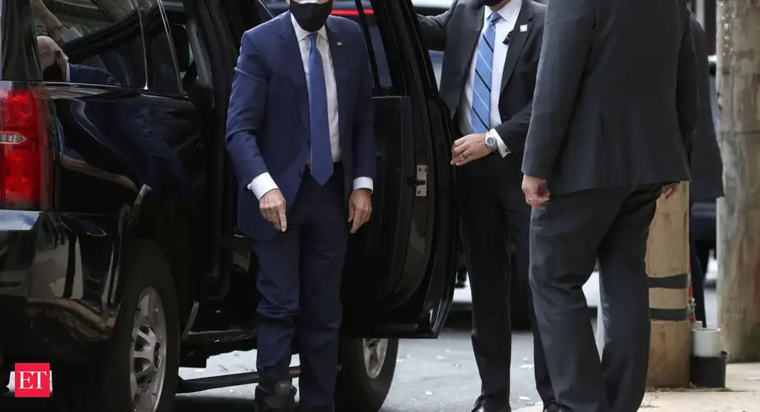 Joe Biden: US president-elect Joe Biden shows off a new ...