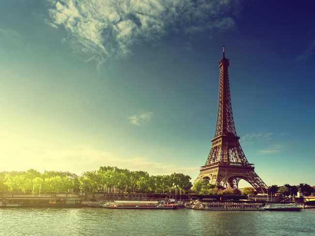 The 324-metre Eiffel Tower was built by engineer Gustave Eiffel for the 1889 World Fair in Paris.