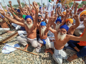 Farmer protest