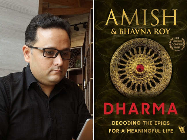 ​Amish Tripathi's 'Dharma'​ is presently available for pre-order on Amazon.​