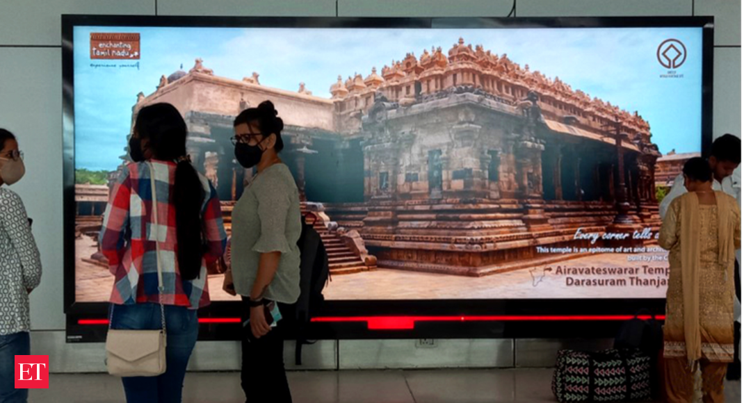 Image Times OOH executes a multi-airport campaign for Tamil Nadu Tourism.