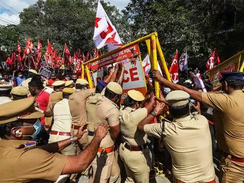 Farmers' agitation in Chennai