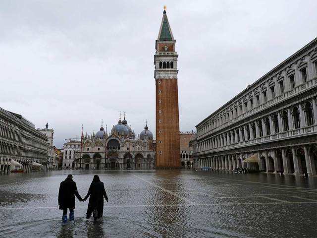 ​Flooded St. Mark's Square