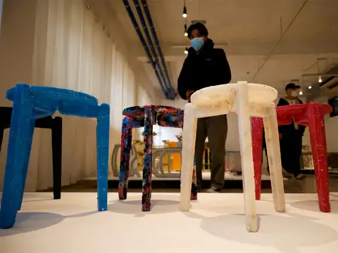 Coming soon: Furniture made of masks