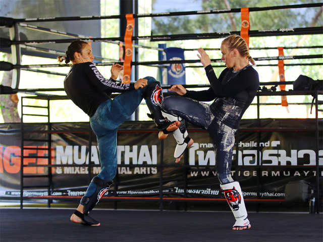 MMA The Tiger Muay Thai Kickboxing Quick-Dry Long Pants Fighting Boxing Workout 