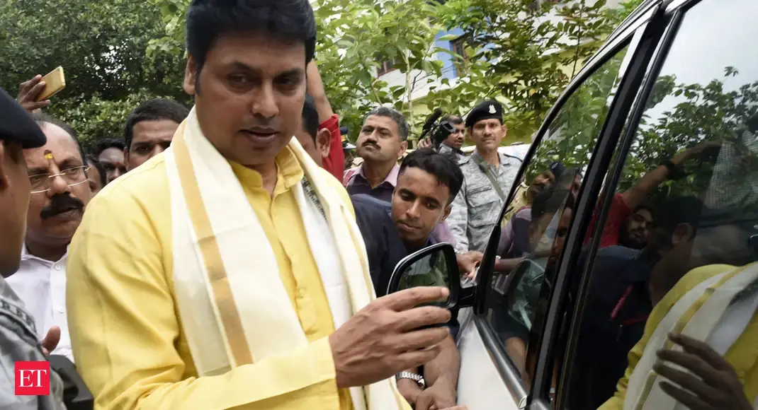 tripura: BJP's central leadership asks Tripura CM to call off 'referendum' rally - Vimarsana News