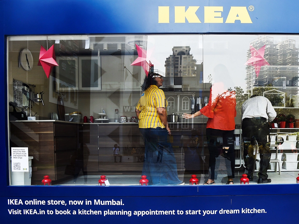 IKEA Inside a climatepositive IKEA by 2030 furniture on rent