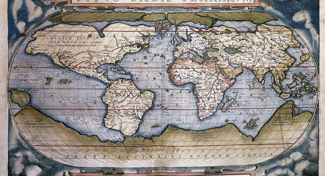 Карта мира 1500 года на русском
