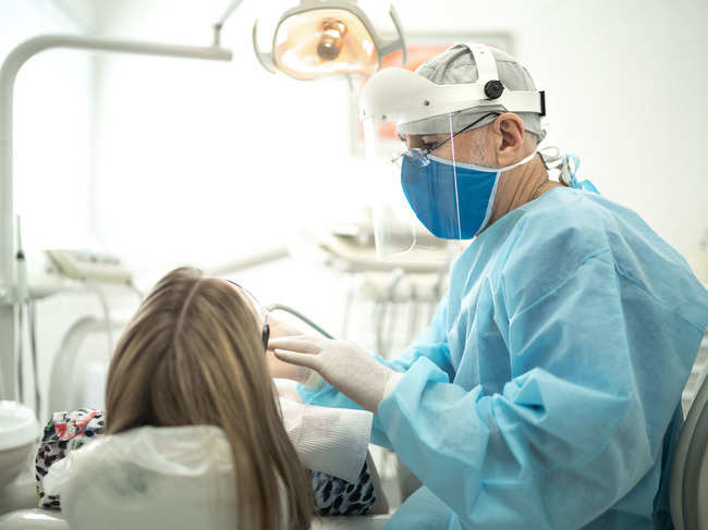 Dentists need to leave long intervals between treatments, leaving rooms unoccupied to allow aerosols to dissipate.