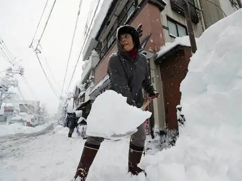 Record snowfall