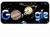 Google celebrates Winter Solstice & Great Conjunction of Jupiter & Saturn with a colourful doodle