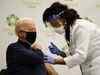America's President-elect Joe Biden receives coronavirus vaccine jab publicly