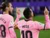 Messi surpasses Pele milestone with help from Barca teenager