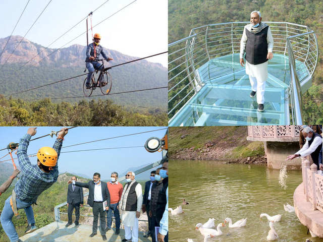 Tourist destination in Bihar's Rajgir