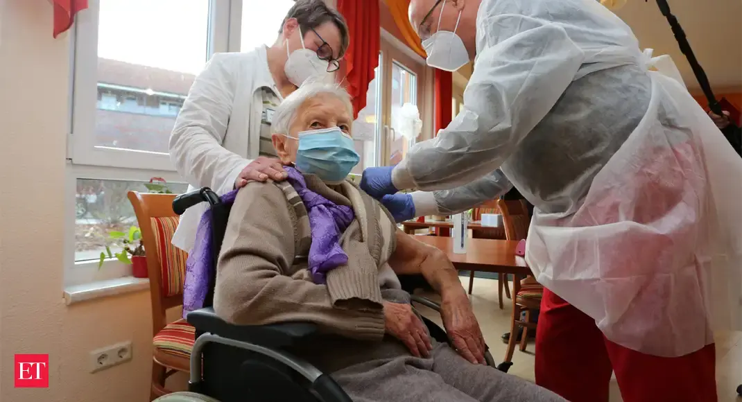 101-year-old woman first in Germany to be vaccinated against coronavirus - Vimarsana News