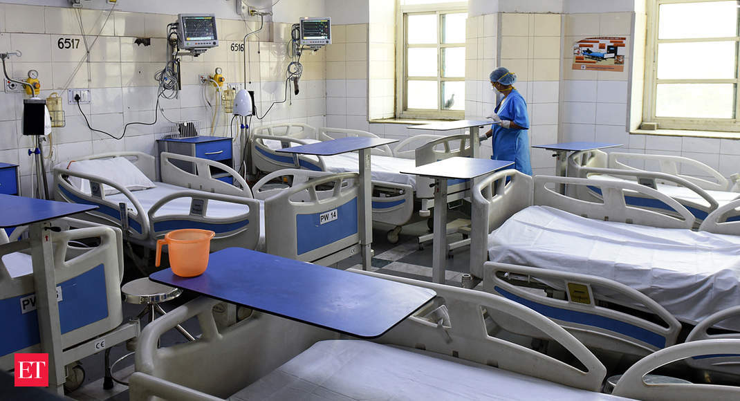 Decided to reduce COVID ICU beds reservation in 33 private hospitals to 60  percent: AAP government to HC - The Economic Times