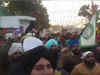Punjab: Farmers raise black flags, slogans against Shiromani Akali Dal chief Sukhbir Badal