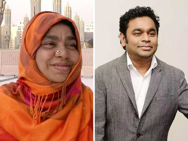 Rahman uploaded a picture of his mother on his official Twitter page, without a caption.