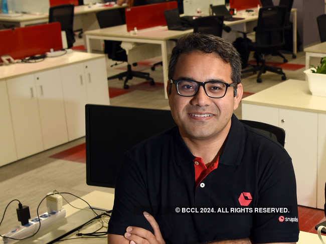 ​Kunal Bahl feels India's youth is as capable as the seasoned professionals in problem-solving.​